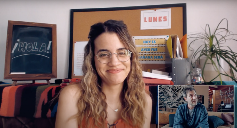 natalie morales in language lessons-screenshot youtube-cesarAS