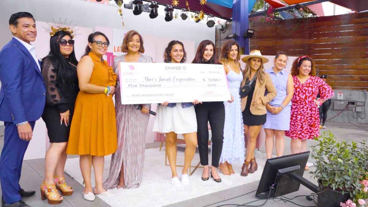 LATINAFest Hero Women Rising $5K Grant Awarded to Rosalva Aguilar By Chase For Business